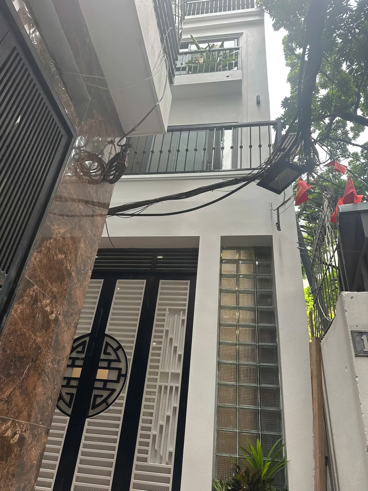 Mặt tiền nhà phố sau khi cải tạo