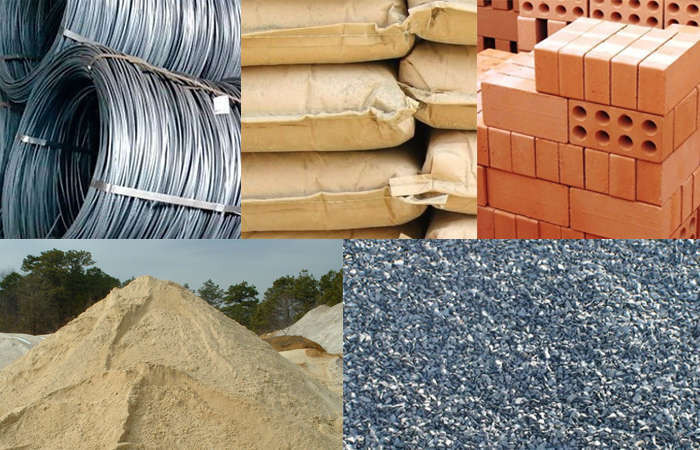 Các loại vật liệu xây dựng nhà phố phổ biến